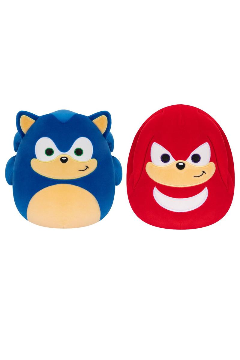 License 2 Play Squishmallows 8 Inch Sega Sonic and Knuckles Plush, Assorted-191726851615-LR-359501-1-LR eShop