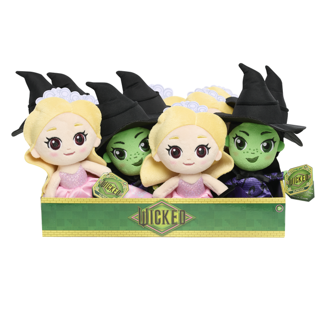 License 2 Play Toys Universal Wicked Small Plush Dolls, Assorted-886144787959-LR-359516-1-LR eShop