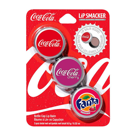 Lip Smacker Coca Cola Bottle Cap Lip Balm, 3 count-050051119046-LR-348945-1-LR eShop