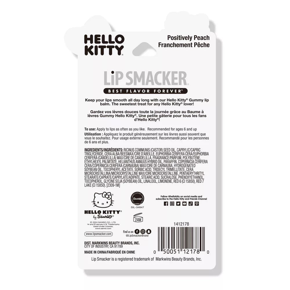 Lip Smacker Hello Kitty Gummy Lip Balm - Positively Peach-050051121780-LR-361122-4-LR eShop