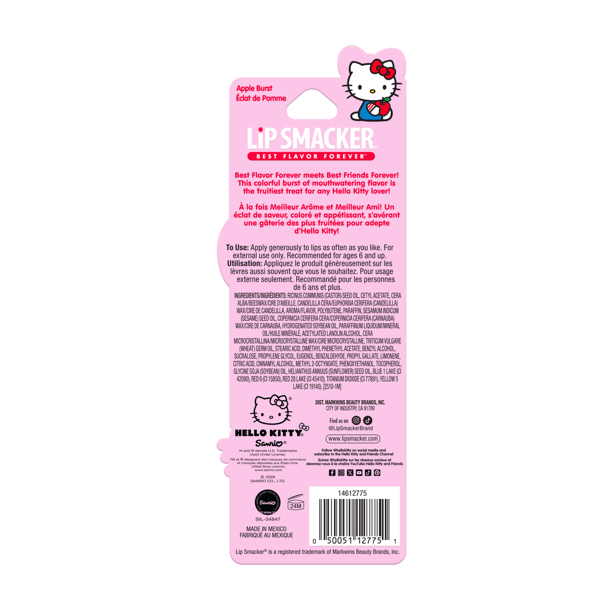 Lip Smacker Hello Kitty Lip Balm - Apple-050051127751-LR-359922-2-LR eShop