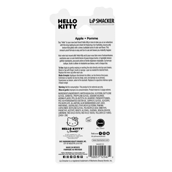 Lip Smacker Hello Kitty Lip & Cheek Tint - Apple-050051125672-LR-356237-4-LR eShop