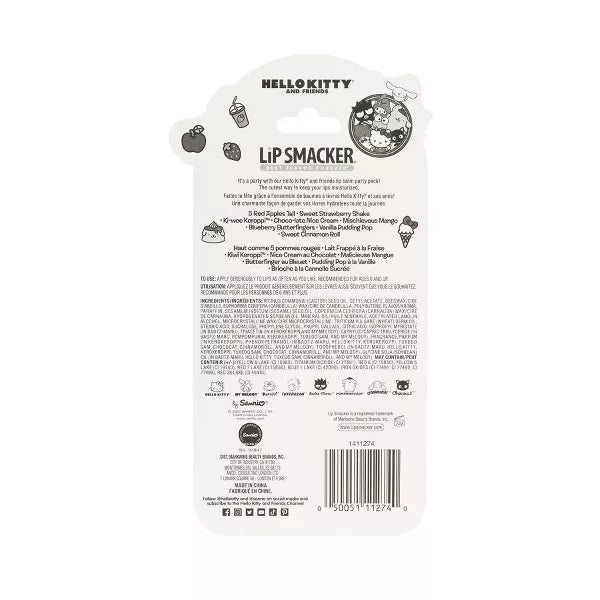 Lip Smacker Hello Kitty Lip Makeup Party Pack, 8 count-050051112740-LR-342869-4-LR eShop