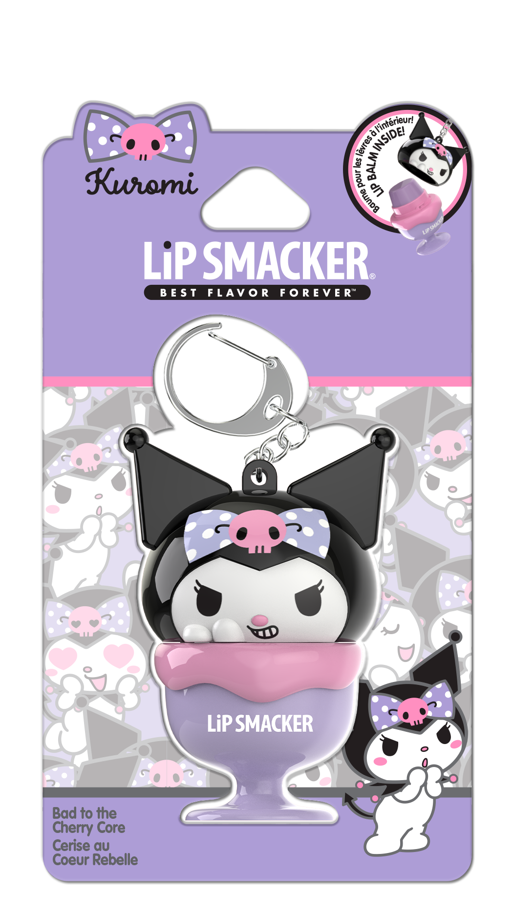 Lip Smacker Kuromi Lip Balm - Bad To The Cherry Core-050051127584-LR-359920-1-LR eShop