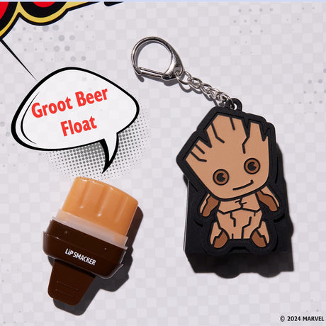 Lip Smacker Marvel Guardians of the Galaxy Groot Keychain Lip Balm - Groot Beer Float-050051120844-LR-351947-2-LR eShop