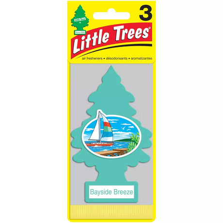 Little Trees Bayside Breeze Hanging Air Freshener - 3 pack-076171371218-LR-317668-1-LR eShop