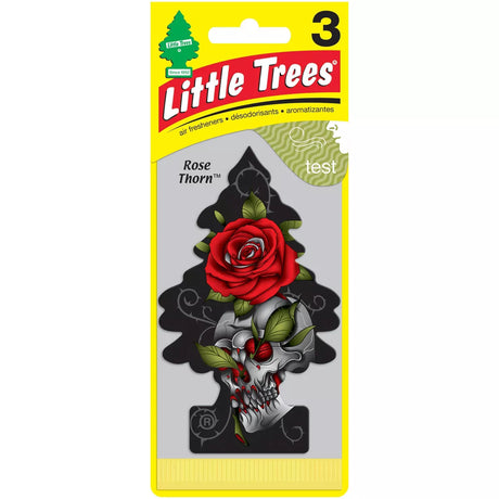 Little Trees Rose Thorn Hanging Air Freshener, 3 pack-076171373083-LR-355543-1-LR eShop