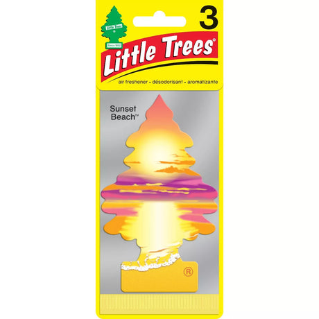 Little Trees Sunset Beach Hanging Air Fresheners - 3 pack-076171371775-LR-355542-1-LR eShop