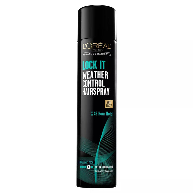 L'ORÉAL PARIS Advanced Hairstyle Lock It Weather Control Hairspray, 8.25 oz-071249276747-LR-361608-1-LR eShop
