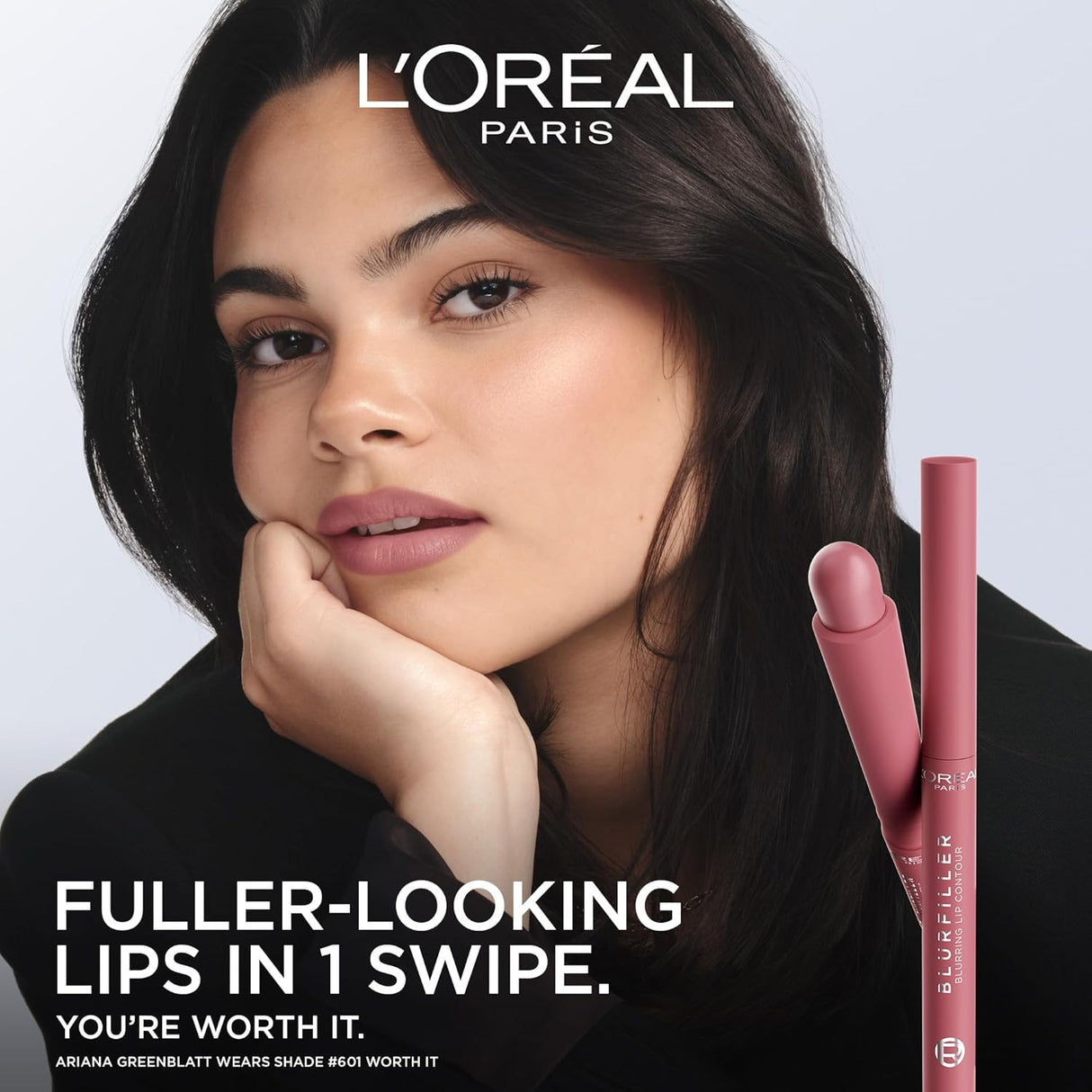 L'ORÉAL PARIS Blurfiller Blurring Lip Contour, 520 Bordeaux Bisous-071249708644-LR-362160-3-LR eShop