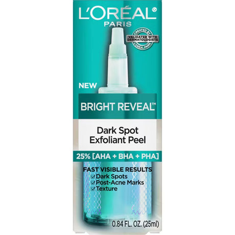 L'ORÉAL PARIS Bright Reveal Dark Spot Exfoliant Peel, 0.84 fl. oz.-3600524136727-LR-357117-1-LR eShop