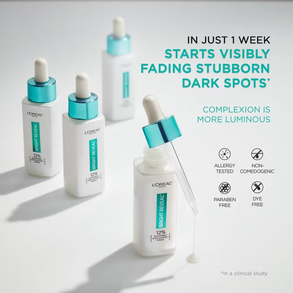 L'ORÉAL PARIS Bright Reveal Niacinamide Dark Spot Serum, 1 fl oz-3600524112073-LR-355476-5-LR eShop