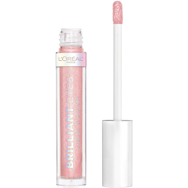 L'ORÉAL PARIS Brilliant Eyes Shimmer Liquid Eye Shadow Makeup, 415 Blush Jewel, 0.1 oz.-071249410578-LR-333966-1-LR eShop