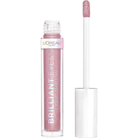 L'ORÉAL PARIS Brilliant Eyes Shimmer Liquid Eye Shadow Makeup, 430 Amethyst Quartz, 0.1 oz.-071249410585-LR-333965-1-LR eShop