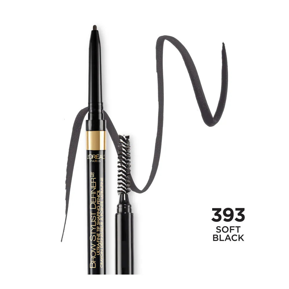 L'ORÉAL PARIS Brow Stylist Definer Waterproof Eyebrow Mechanical Pencil, 393 Soft Black, 0.003 oz.-071249392317-LR-331872-2-LR eShop