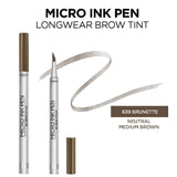L'ORÉAL PARIS Brow Stylist Micro Ink Pen by Brow Stylist, Up to 48HR Wear, 639 Brunette, 0.033 fl. oz.-071249410479-LR-333978-3-LR eShop