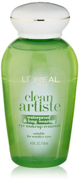 L'ORÉAL PARIS Clean Artiste Oil-Free Eye Makeup Remover for Sensitive Eyes, 4 oz-071249152454-LR-202043-1-LR eShop