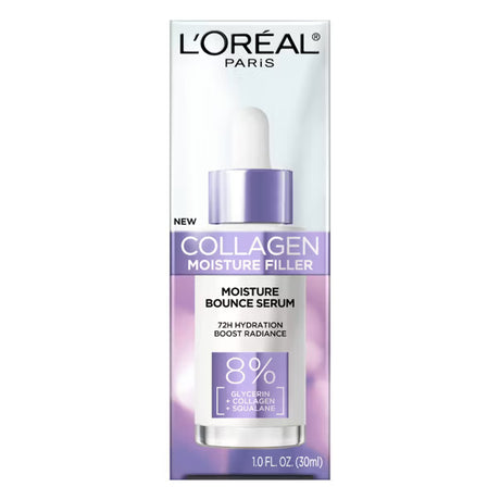 L'ORÉAL PARIS Collagen Moisture Bounce Face Serum, 1 fl oz-071249699638-LR-359720-1-LR eShop
