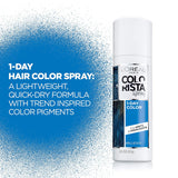 L'ORÉAL PARIS Colorista 1-Day Hair Color Spray - 300 Blue, 2 oz-071249337868-LR-361757-5-LR eShop