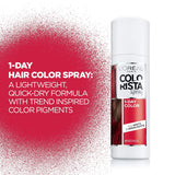 L'ORÉAL PARIS Colorista 1-Day Hair Color Spray - 400 Red, 2 oz-071249405383-LR-361771-3-LR eShop