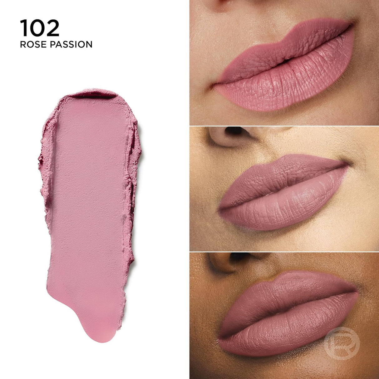 L'ORÉAL PARIS Colour Riche Blurred Matte Lipstick, 102 Rose Passion-071249704547-LR-360325-3-LR eShop