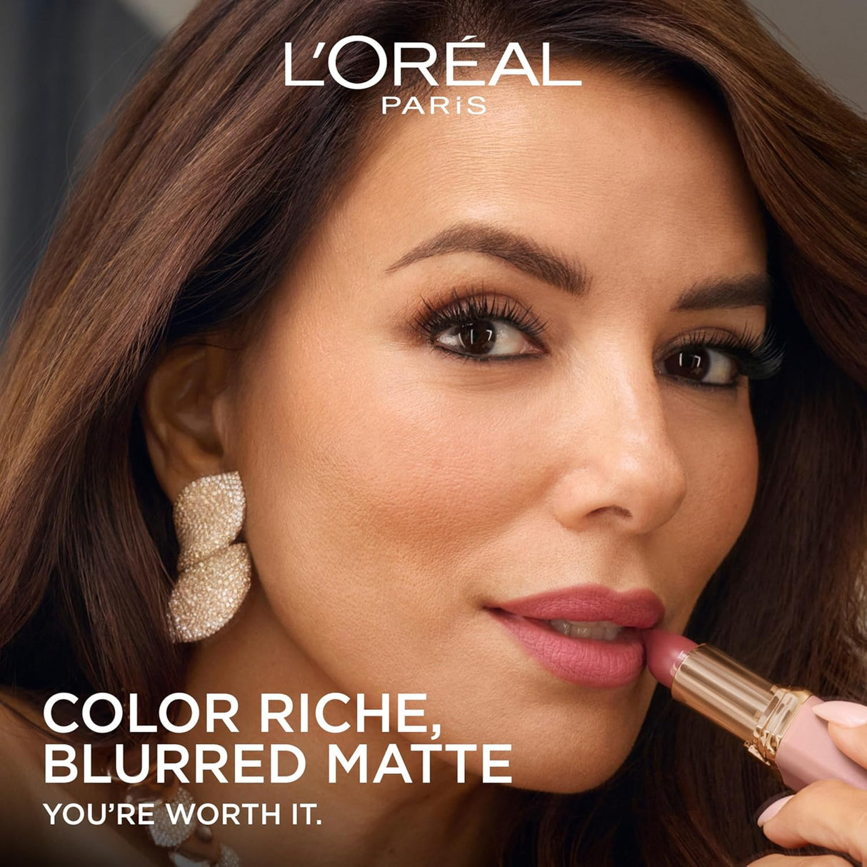 L'ORÉAL PARIS Colour Riche Blurred Matte Lipstick, 560 Rosewood Influence-071249704486-LR-360319-7-LR eShop