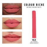 L'ORÉAL PARIS Colour Riche Intense Volume Matte Lipstick, 163 Le Coral Irreverent, 0.06 oz-071249658611-LR-347243-2-LR eShop