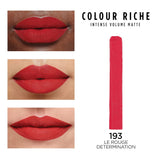 L'ORÉAL PARIS Colour Riche Intense Volume Matte Lipstick, 193 Le Rouge Determination, 0.06 oz-071249658666-LR-347251-2-LR eShop