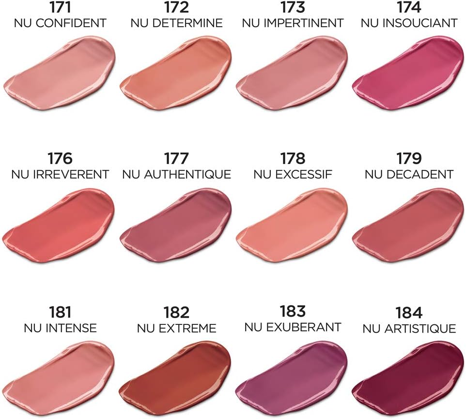 L'ORÉAL PARIS Colour Riche Les Nus Intense Lipstick, Intensely Pigmented, 176 Nu Irreverent, 0.13 oz.-071249421819-LR-337588-7-LR eShop