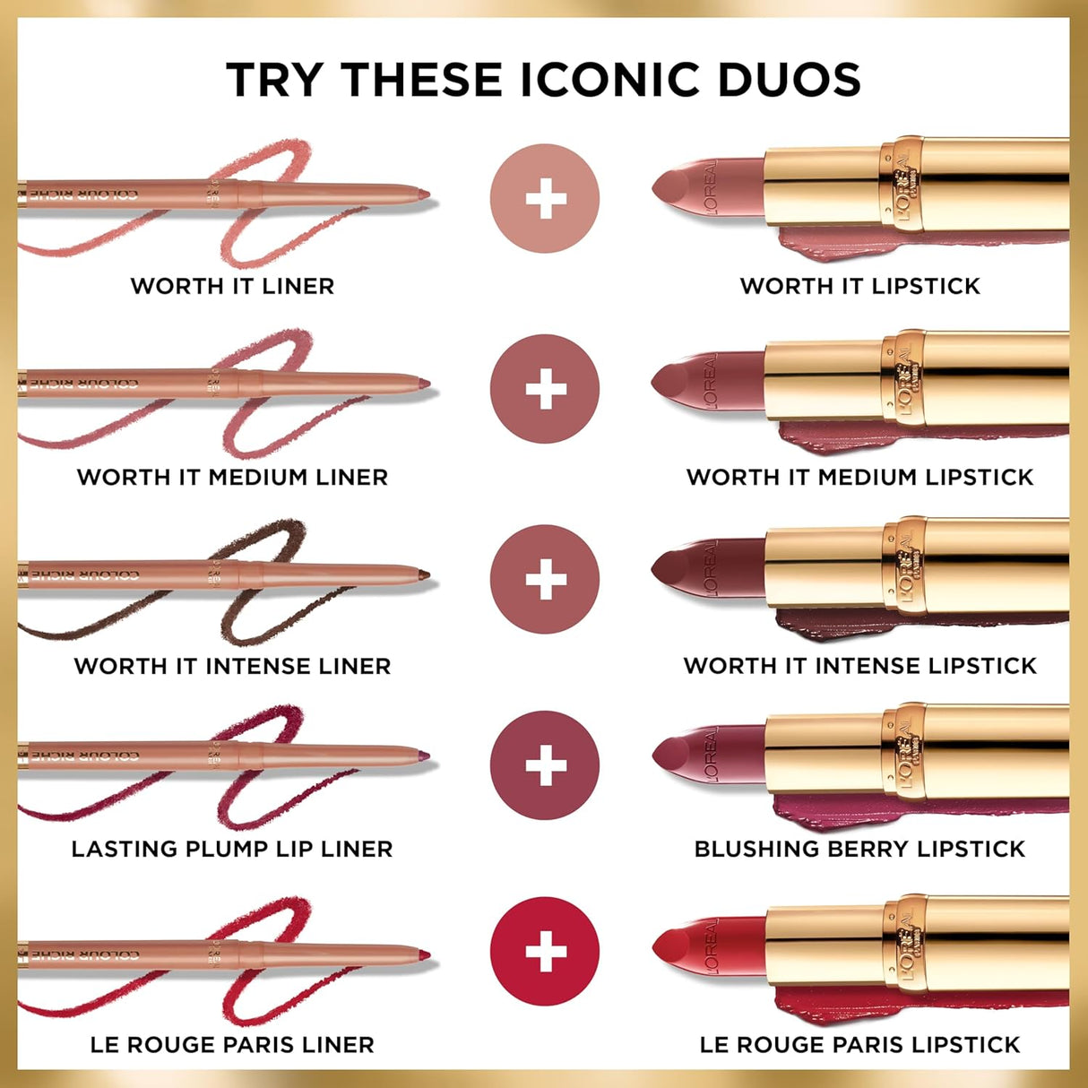 L'ORÉAL PARIS Colour Riche Lip Liner with Omega 3 and Vitamin E, 773 Truly Burgundy, 0.007 oz.-071249046234-LR-132655-6-LR eShop