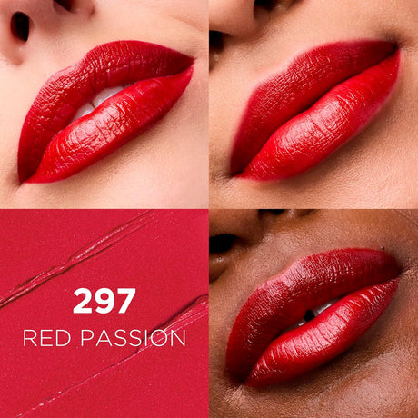 L'ORÉAL PARIS Colour Riche Original Satin Lipstick for Moisturized Lips, 297 Red Passion, 0.13 oz.-071249415863-LR-336379-2-LR eShop