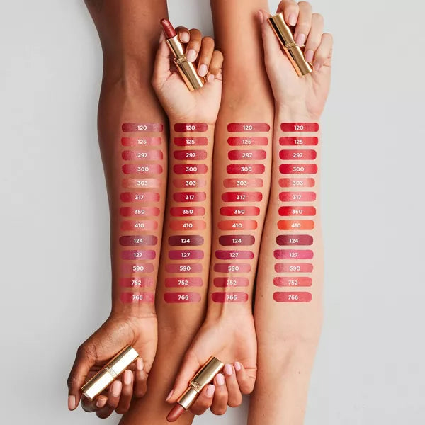 L'ORÉAL PARIS Colour Riche Original Satin Lipstick for Moisturized Lips, 350 British Red, 0.13 oz.-071249045770-LR-132612-5-LR eShop