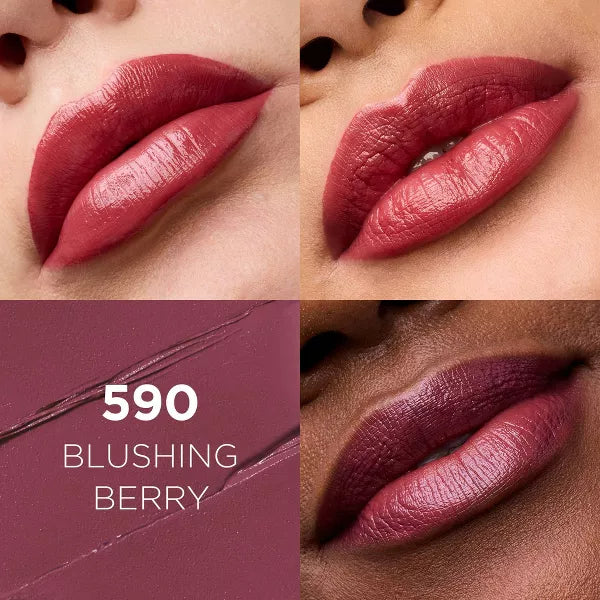 L'ORÉAL PARIS Colour Riche Original Satin Lipstick for Moisturized Lips, 590 Blushing Berry, 0.13 oz.-071249074541-LR-158344-2-LR eShop