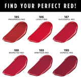 L'ORÉAL PARIS Colour Riche Reds of Worth Lipstick, Long Lasting Smudge Proof Lipstick, 190 Hopeful Red, 0.13 oz-071249649015-LR-344184-5-LR eShop