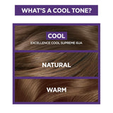 L'ORÉAL PARIS Cool Supreme Excellence Triple Protection Permanent Hair Color, 6UA Ultra Ash Light Brown-071249421611-LR-361774-2-LR eShop