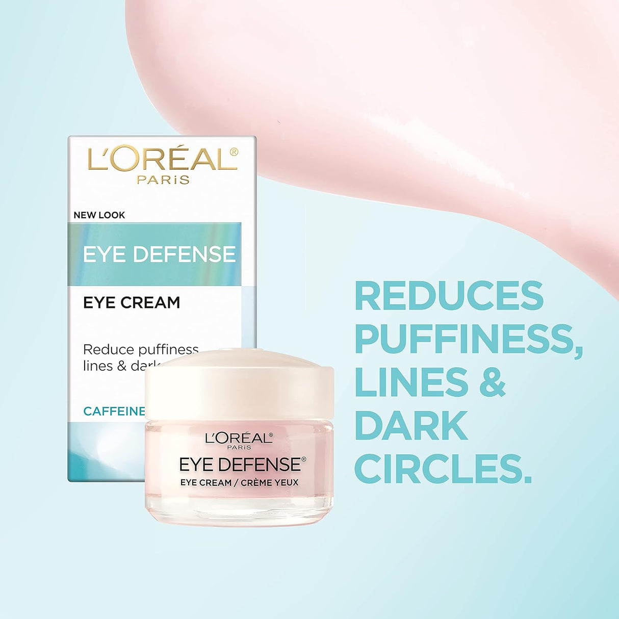 L'ORÉAL PARIS Dermo-Expertise Eye Defense Under Eye Cream for Dark Circles, 0.5 oz.-071249721018-LR-251665-3-LR eShop