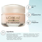 L'ORÉAL PARIS Dermo-Expertise Eye Defense Under Eye Cream for Dark Circles, 0.5 oz.-071249721018-LR-251665-8-LR eShop