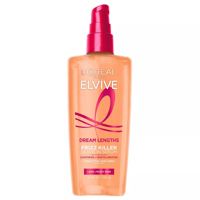 L'ORÉAL PARIS Elvive Dream Lengths Frizz Killer Serum, 3.4 oz-071249422779-LR-361628-1-LR eShop