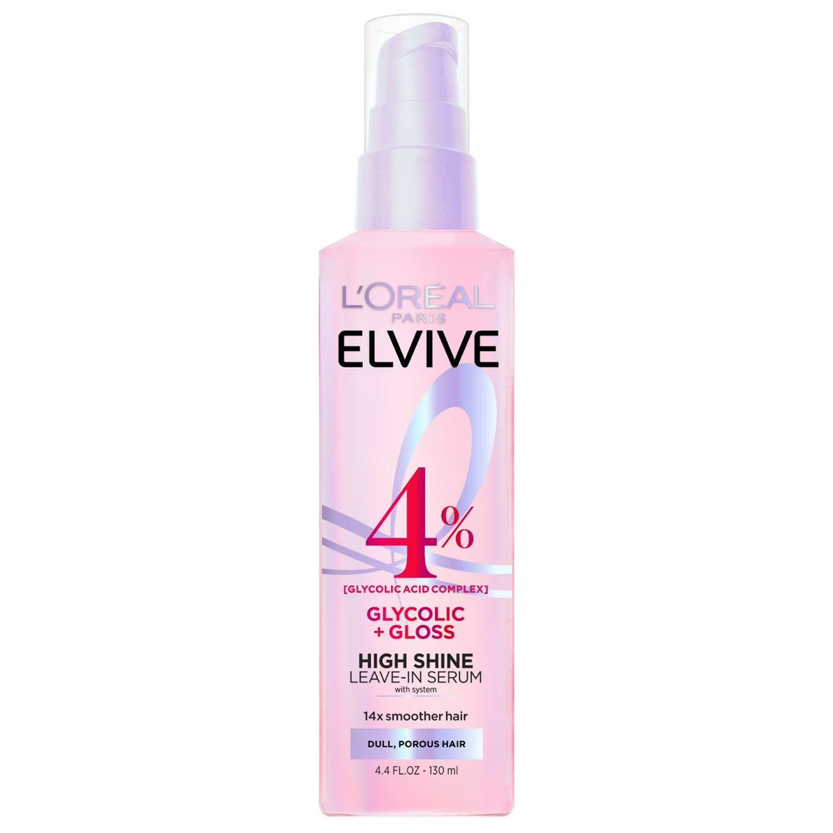 L'ORÉAL PARIS Elvive Glycolic Gloss High Shine Leave-in Hair Serum, 4.4 oz-071249701553-LR-361980-1-LR eShop