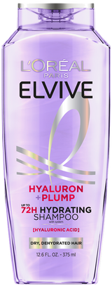 L'ORÉAL PARIS Elvive Hyaluron + Plump Hydrating Shampoo for Dehydrated and Dry Hair, 12.6 fl oz-071249665671-LR-348959-1-LR eShop