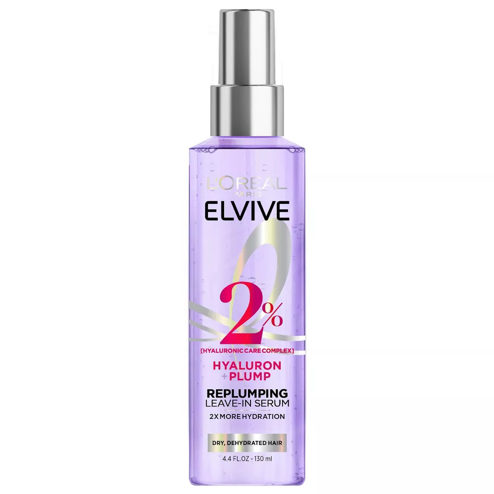 L'ORÉAL PARIS Elvive Hyaluron Plump Replumping Hair Serum, 4.4 oz-071249666210-LR-361634-1-LR eShop