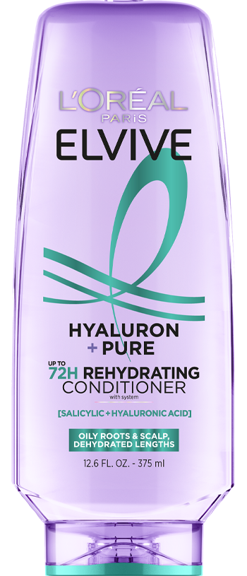 L'ORÉAL PARIS Elvive Hyaluron + Pure 72H Rehydrating Conditioner for Oily Roots and Scalp, 12.6 oz-071249680742-LR-361638-1-LR eShop