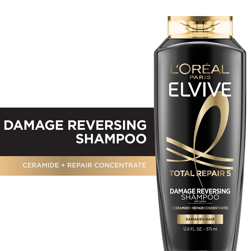 L'ORÉAL PARIS Elvive Total Repair 5 Renewing Shampoo, 12.6 oz-071249207307-LR-251952-2-LR eShop