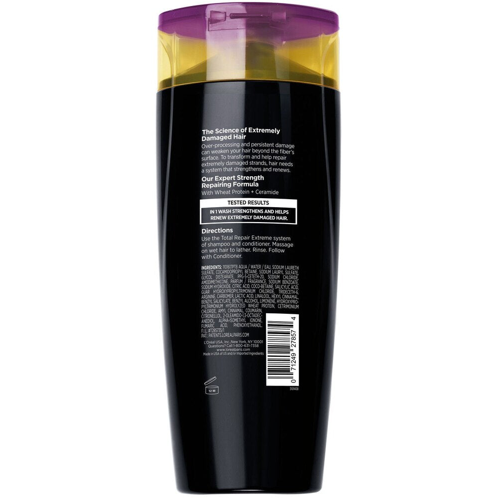 L'ORÉAL PARIS Elvive Total Repair Extreme Renewing Shampoo, 12.6 oz-071249278574-LR-361609-6-LR eShop