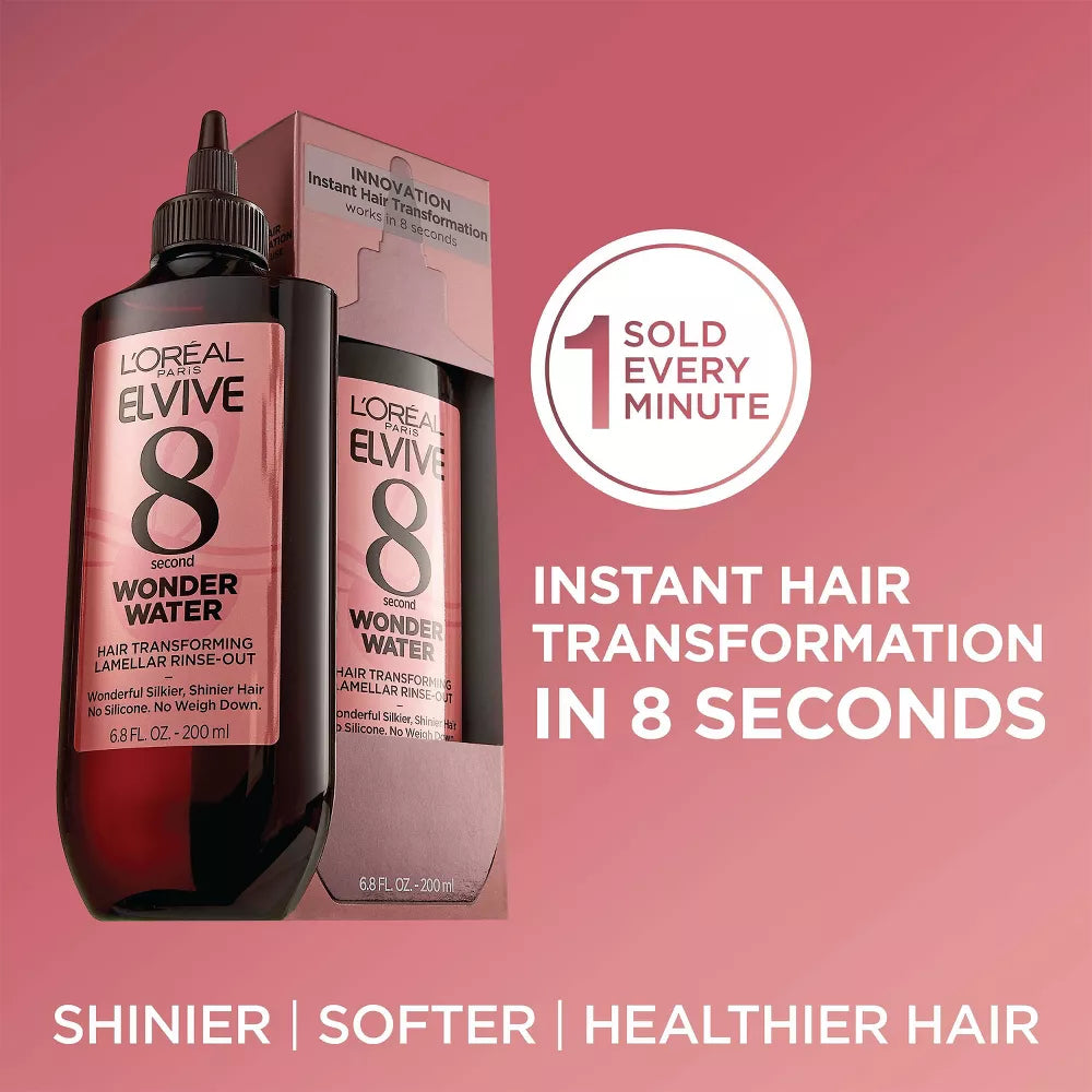 L'ORÉAL PARIS Elvive Wonder Water Lamellar Rinse Out, 6.8 oz-071249404508-LR-335812-7-LR eShop