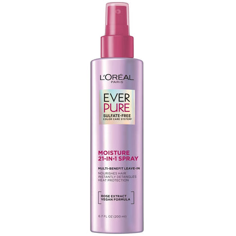 L'ORÉAL PARIS EverPure 21-in-1 Leave In Conditioner Spray, 6.8 fl. oz.-071249650271-LR-356114-1-LR eShop