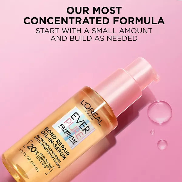 L'ORÉAL PARIS EverPure Bond Repair Hair Oil-in-Serum and Heat Protectant, 1.6 fl. oz-071249690185-LR-357363-7-LR eShop