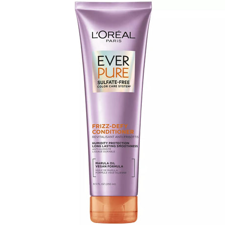 L'ORÉAL PARIS EverPure Frizz-Defy Sulfate Free Conditioner with Marula Oil, 8.5 oz-071249341315-LR-361612-1-LR eShop