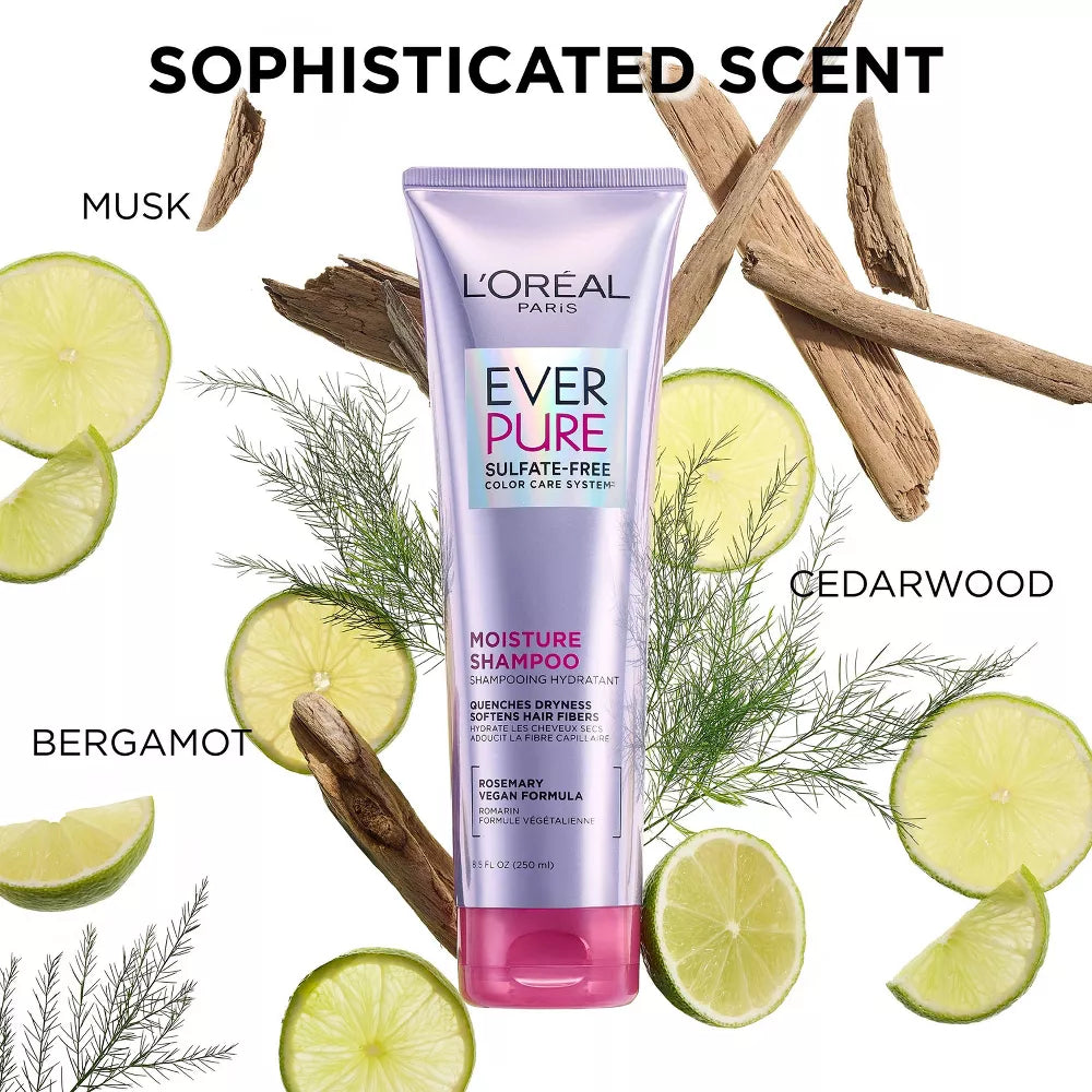 L'ORÉAL PARIS EverPure Moisture Rosemary Oil Conditioner for Dry Hair, 23 oz-071249645482-LR-361631-5-LR eShop