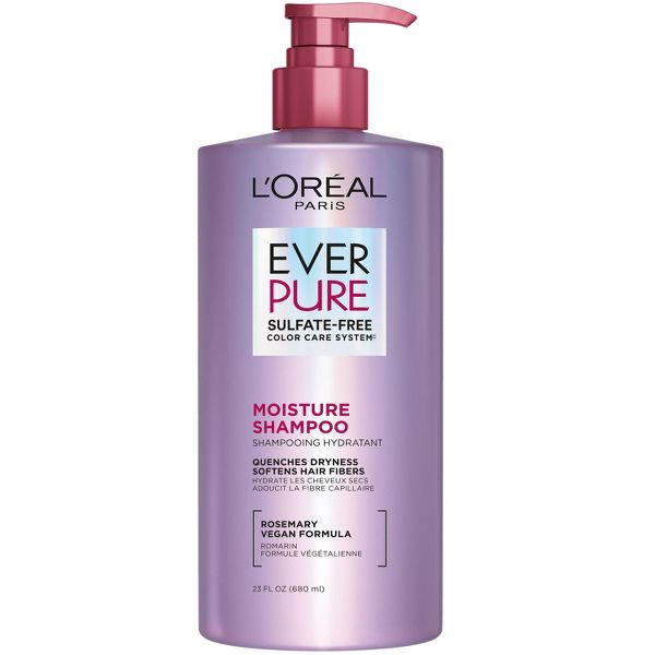 L'ORÉAL PARIS EverPure Moisture Rosemary Oil Shampoo for Dry Hair, 23 oz-071249645475-LR-361630-1-LR eShop